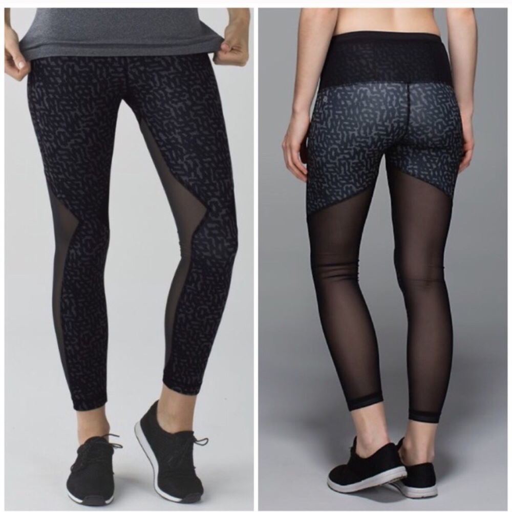 Lululemon running in the city 7/8 leggings size 6